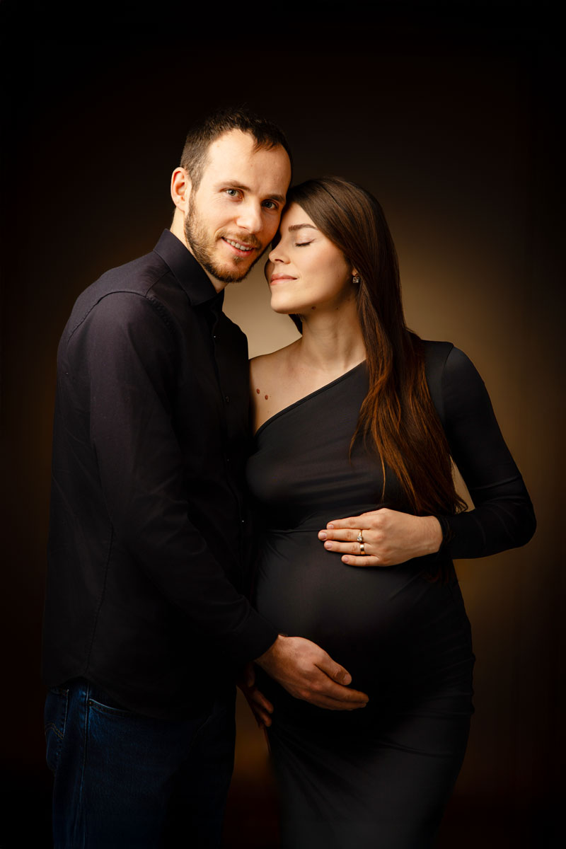 Luxus Babybauch Fotoshooting mit Partner Muenchen Luxus Babybauch Fotoshooting mit Partner Muenchen