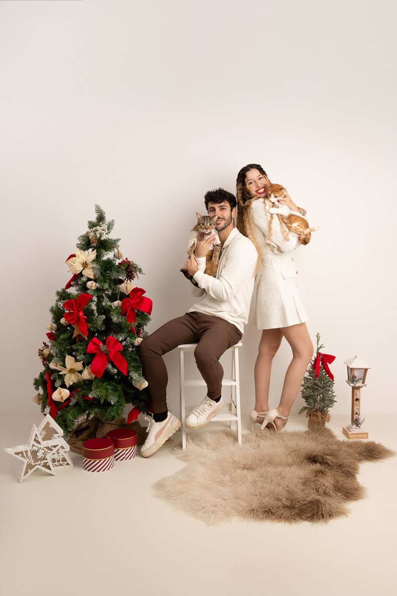 minimalistisches-weihnachtsfoto-muenchen-studio