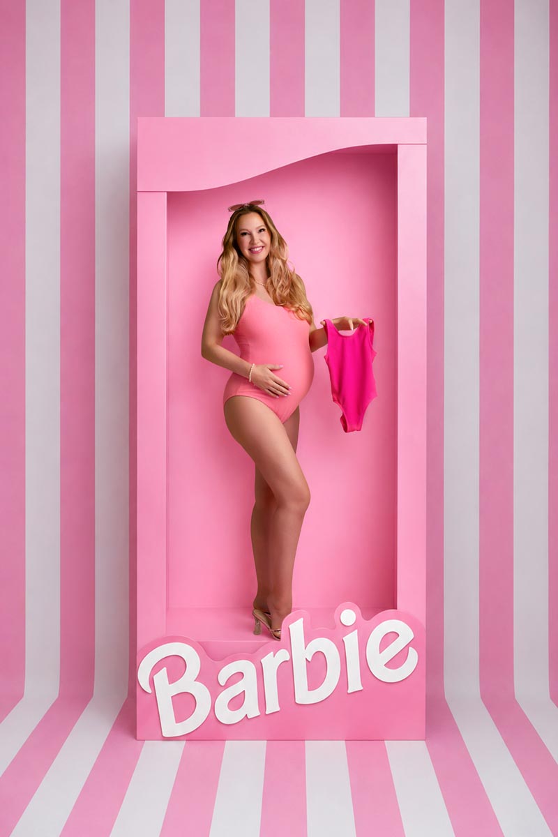 luxury-babybauchshooting-barbie-stil-muenchen